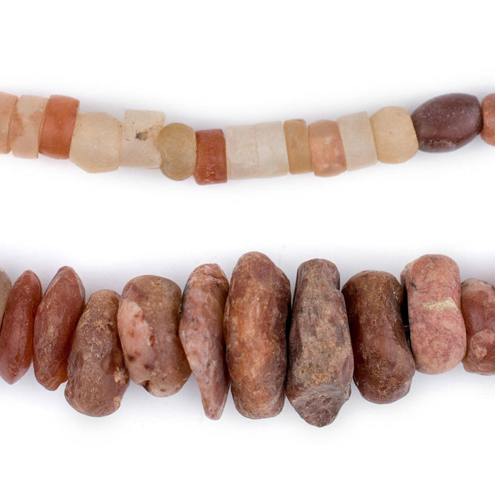 Ancient Mali Carnelian Stone Beads - The Bead Chest