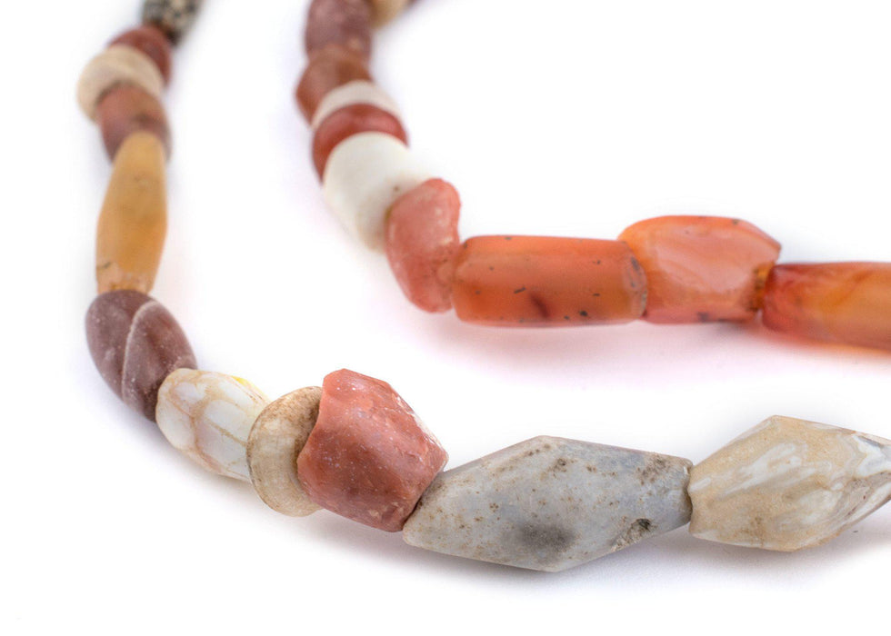 Ancient Mali Carnelian Stone Beads - The Bead Chest