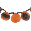 Saffron Color Moroccan Horn Medallion Beads