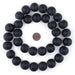 Black Wound Colodonte Beads - The Bead Chest