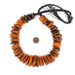 Amber Swirl Moroccan Horn Beads - The Bead Chest