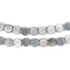 Circular Disk Silver Beads (8mm)