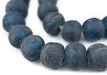 Jumbo Teal Recycled Glass Beads (23mm) - The Bead Chest