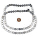 Circular Disk Silver Beads (10mm) - The Bead Chest