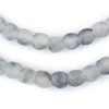 Grey Mist Recycled Glass Beads (9mm)