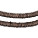 Antiqued Copper Interlocking Crisp Beads (8mm) - The Bead Chest