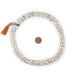 White Carved Disk Bone Mala Beads (16mm) - The Bead Chest