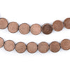 Circular Disk Antiqued Copper Beads (10mm)