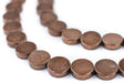 Circular Disk Antiqued Copper Beads (10mm) - The Bead Chest