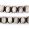 Grey Round Bone Beads (16mm)