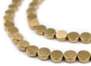 Circular Disk Antiqued Brass Beads (8mm) - The Bead Chest