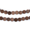 Circular Disk Antiqued Copper Beads (8mm)