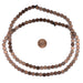 Circular Disk Antiqued Copper Beads (8mm) - The Bead Chest