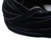 4.0mm Black Flat Suede Leather Cord (15ft)