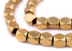 Brass Diamond Cut Beads (9mm) - The Bead Chest
