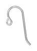 Sterling Silver French Hook Ear Wire (10 pieces)
