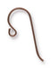 Antiqued Copper French Hook Ear Wire (10 pieces) - The Bead Chest
