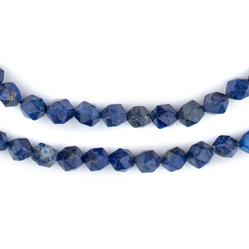 Faceted Lapis Lazuli Beads (6mm) - The Bead Chest