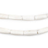 White Kenya Bone Beads (Oval)