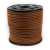 3mm Flat Tan Brown Faux Suede Cord (300ft)
