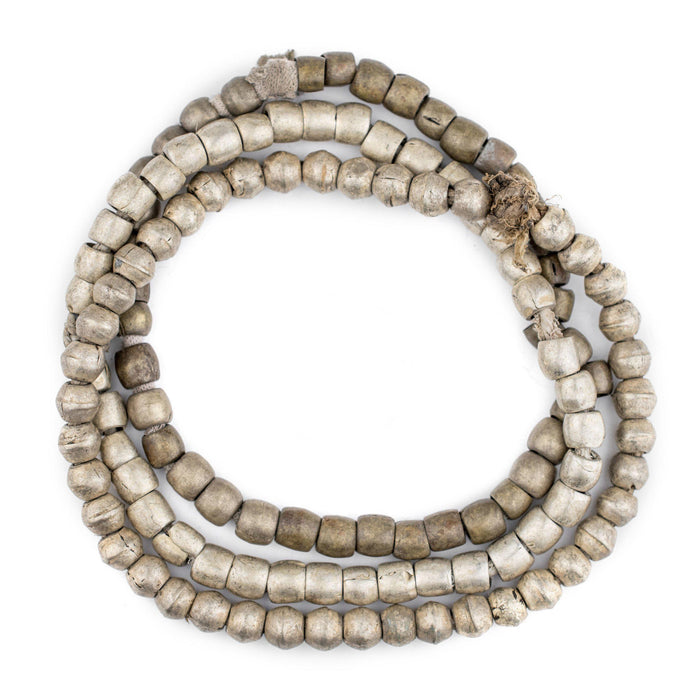 Vintage Ethiopian Silver Padre Beads - The Bead Chest