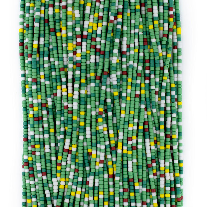 Spring Medley Afghani Tribal Seed Beads (2mm, 10 Strands) - The Bead Chest