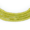 Lime Green Matte Glass Seed Beads (4mm)