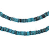 Azul Blue Natural Shell Heishi Beads (5mm)