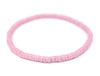 Pink African Vinyl Stretch Bracelet