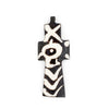 Batik Bone Cross Pendant (Eye)