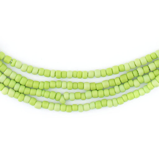 Pistachio Green Matte Glass Seed Beads (3mm) - The Bead Chest