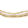 Brass Mini Cube Beads (2mm)