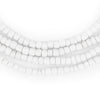 White Ghana Glass Beads (4mm)