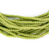 Lime Green Sandcast Seed Beads