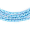 Light Turquoise Ghana Glass Beads (2 Strands)