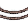 Antiqued Copper Snake Disk Beads (6mm)
