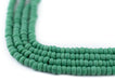 Green Matte Glass Seed Beads (3mm) - The Bead Chest