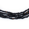 Black Matte Glass Seed Beads (3mm)