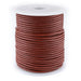 2.0mm Brown Round Leather Cord (75ft) - The Bead Chest