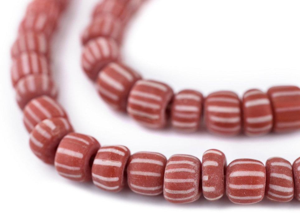 Deep Red Java Gooseberry Beads (8-9mm) - The Bead Chest
