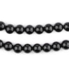 Round Black Obsidian Beads (8mm)