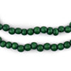 Green Round Natural Wood Beads (6mm)