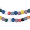 Faded Multicolor Sphere Java Glass Beads (7mm)