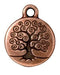 Antiqued Copper Tree of Life Charm (19x16mm) - The Bead Chest