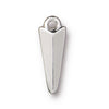 Rhodium Medium Dagger Charm (18x6mm)
