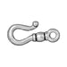 Antiqued Silver J-Hook Clasp (9x20mm) - The Bead Chest