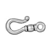 Antiqued Silver J-Hook Clasp (9x20mm)
