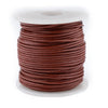 1.0mm Brown Round Leather Cord (75ft)