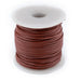 1.0mm Brown Round Leather Cord (75ft) - The Bead Chest
