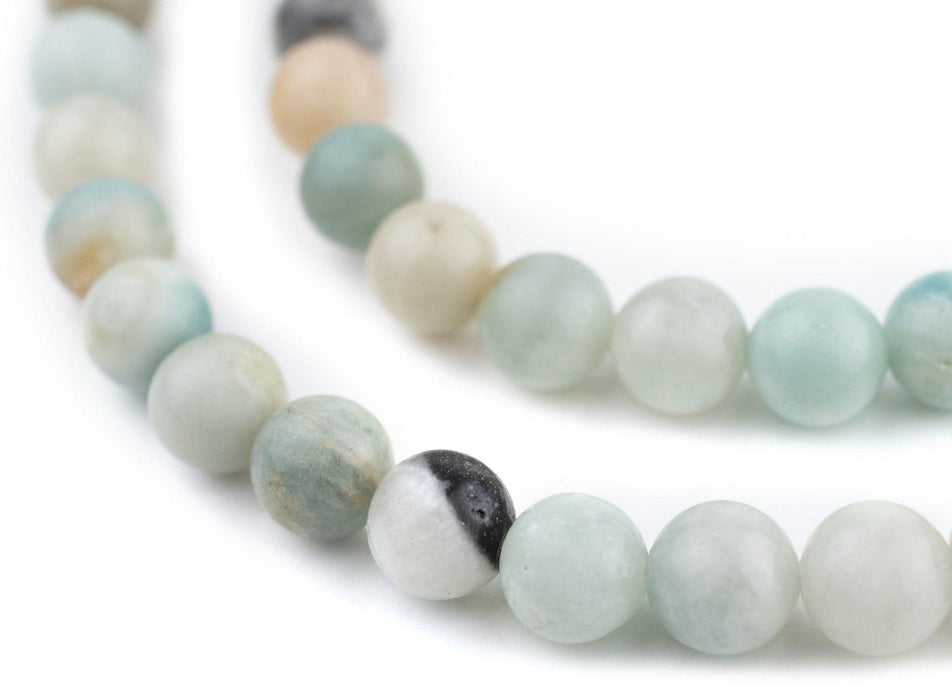 Round Amazonite Beads (10mm) - The Bead Chest